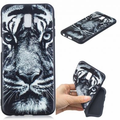 Силіконовий (TPU) чохол Deexe Life Style для Samsung Galaxy J6+ (J610), Tiger