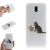 Силиконовый (TPU) чехол Deexe Life Style для Samsung Galaxy J6+ (J610) - Cat and Mirror