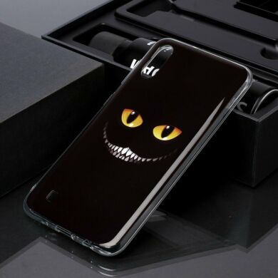 Силиконовый (TPU) чехол Deexe Life Style для Samsung Galaxy M10 (M105) / A10 (A105) - Smiling Monster