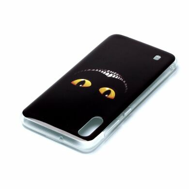Силиконовый (TPU) чехол Deexe Life Style для Samsung Galaxy M10 (M105) / A10 (A105) - Smiling Monster