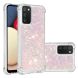 Силиконовый (TPU) чехол Deexe Liquid Glitter для Samsung Galaxy A02s (A025) - Pink. Фото 1 из 7