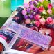 Силиконовый (TPU) чехол Deexe Liquid Glitter для Samsung Galaxy A7 2018 (A750) - Light Purple. Фото 5 из 7