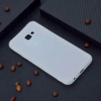 Силіконовий (TPU) чохол Deexe Matte Case для Samsung Galaxy J4+ (J415) - White