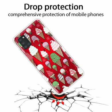 Силиконовый (TPU) чехол Deexe Pretty Glossy для Samsung Galaxy A21s (A217) - Pandas