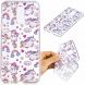 Силиконовый (TPU) чехол Deexe Pretty Glossy для Samsung Galaxy A6+ 2018 (A605) - Lovely Unicorns. Фото 1 из 5
