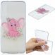 Силиконовый (TPU) чехол Deexe Pretty Glossy для Samsung Galaxy A7 2018 (A750) - Elephant and Daisy. Фото 1 из 5
