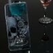 Силіконовий (TPU) чохол Deexe Pretty Glossy для Samsung Galaxy A70 (A705) - Cool Skull