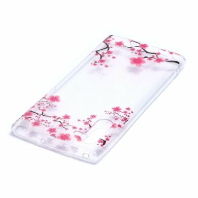 Силіконовий (TPU) чохол Deexe Pretty Glossy для Samsung Galaxy Note 10 (N970) - Plum Blossom