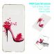 Силіконовий (TPU) чохол Deexe Pretty Glossy для Samsung Galaxy S10 (G973) - Flowered High Heel