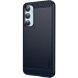 Силиконовый (TPU) чехол MOFI Carbon Fiber для Samsung Galaxy M35 (M356) - Blue. Фото 2 из 10