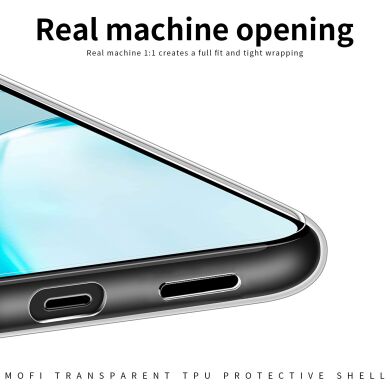 Силиконовый (TPU) чехол MOFI Thin Guard для Samsung Galaxy S25 FE (S731) - Transparent