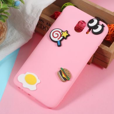 Силиконовый (TPU) чехол UniCase 3D Cartoon Pattern для Samsung Galaxy J4 2018 (J400) - Mixed Pattern B