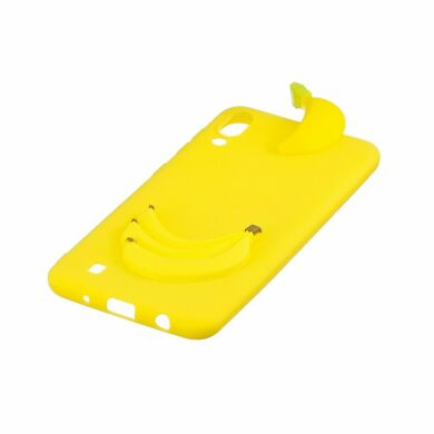 Силіконовий (TPU) чохол UniCase 3D Cartoon Pattern для Samsung Galaxy M10 (M105) - Banana