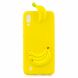 Силіконовий (TPU) чохол UniCase 3D Cartoon Pattern для Samsung Galaxy M10 (M105) - Banana