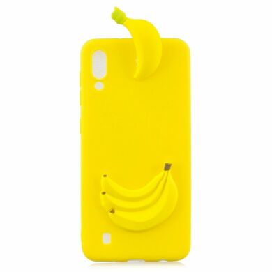 Силіконовий (TPU) чохол UniCase 3D Cartoon Pattern для Samsung Galaxy M10 (M105) - Banana