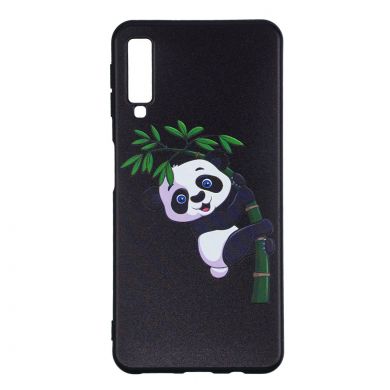 Силиконовый (TPU) чехол UniCase Color Style для Samsung Galaxy A7 2018 (A750) - Panda Pattern
