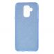 Силиконовый (TPU) чехол UniCase Glitter Cover для Samsung Galaxy A6+ 2018 (A605) - Blue. Фото 1 из 4