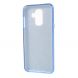 Силиконовый (TPU) чехол UniCase Glitter Cover для Samsung Galaxy A6+ 2018 (A605) - Blue. Фото 3 из 4