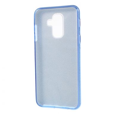 Силиконовый (TPU) чехол UniCase Glitter Cover для Samsung Galaxy A6+ 2018 (A605) - Blue