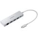 USB HUB Samsung Multiport Adapter (Type-C + 2USB + HDMI + RJ45) EE-P5400USEGEU - Silver. Фото 3 из 3