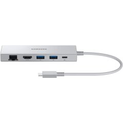 USB HUB Samsung Multiport Adapter (Type-C + 2USB + HDMI + RJ45) EE-P5400USEGEU - Silver