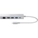 USB HUB Samsung Multiport Adapter (Type-C + 2USB + HDMI + RJ45) EE-P5400USEGEU - Silver. Фото 1 из 3