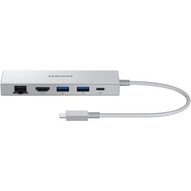 USB HUB Samsung Multiport Adapter (Type-C + 2USB + HDMI + RJ45) EE-P5400USEGEU - Silver