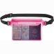 Вологозахисний чохол UniCase Swimming Bag - Transparent / Pink