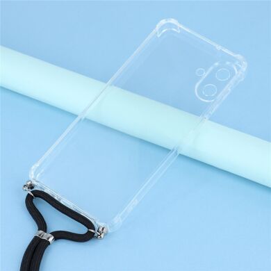 Захисний чохол UniCase AirBag with Strap для Samsung Galaxy A07 (A075) - Transparent