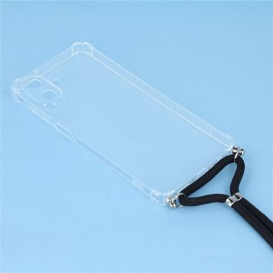 Захисний чохол UniCase AirBag with Strap для Samsung Galaxy A07 (A075) - Transparent
