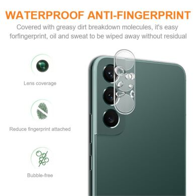 Защитное стекло на камеру AMORUS Lens Protector для Samsung Galaxy S23 - Transparent