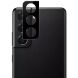 Защитное стекло на камеру AMORUS Black Lens для Samsung Galaxy S22 (S901) / S22 Plus (S906) - Black. Фото 1 из 7