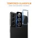 Защитное стекло на камеру AMORUS Black Lens для Samsung Galaxy S22 (S901) / S22 Plus (S906) - Black. Фото 4 из 7