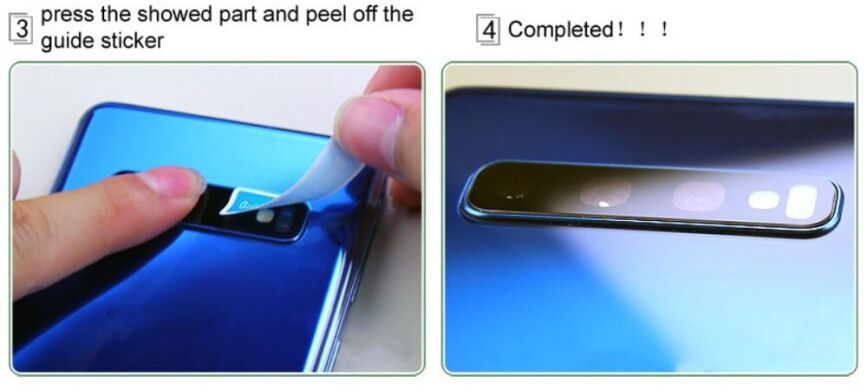 Защитное стекло на камеру IMAK Black Glass Lens для Samsung Galaxy Fold 6 - Black
