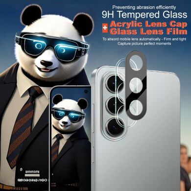 Захисне скло на камеру IMAK Black Glass Lens для Samsung Galaxy S26 Plus - Black