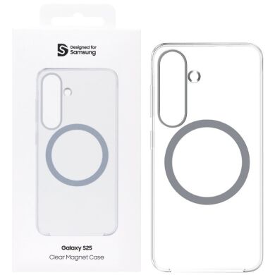 Защитный чехол Clear Magnet Case для Samsung Galaxy S25 (S931) GP-FFS931YCATW - Transparent