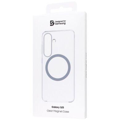 Защитный чехол Clear Magnet Case для Samsung Galaxy S25 (S931) GP-FFS931YCATW - Transparent