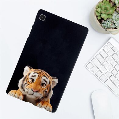 Защитный чехол Deexe Animal Series для Samsung Galaxy Tab A7 Lite (T220/T225) - Little Tiger