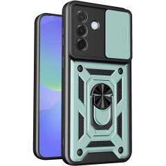 Захисний чохол Deexe Armor Shield для Samsung Galaxy A37 (A376) - Green