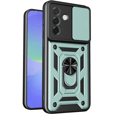 Захисний чохол Deexe Armor Shield для Samsung Galaxy A37 (A376) - Green