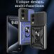 Защитный чехол Deexe Armor Shield для Samsung Galaxy S25 Edge (S937) - Blue. Фото 2 из 10
