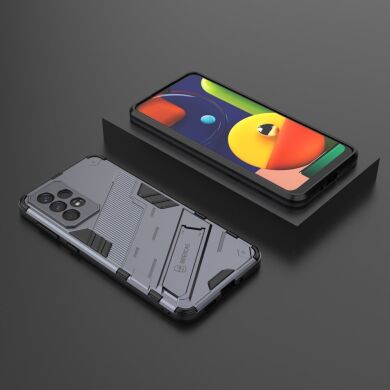 Защитный чехол Deexe Bibercas для Samsung Galaxy A33 (A336) - Dark Blue