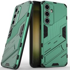 Защитный чехол Deexe Bibercas для Samsung Galaxy S24 FE (S721) - Green