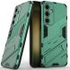 Защитный чехол Deexe Bibercas для Samsung Galaxy S24 FE (S721) - Green. Фото 1 из 7