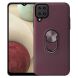 Захисний чохол Deexe Color Ring для Samsung Galaxy A12 (A125) / A12 Nacho (A127) / M12 (M127) - Wine Red