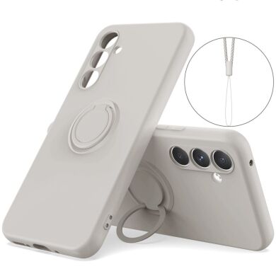 Защитный чехол Deexe Color Shell для Samsung Galaxy A27 (A276) - Grey