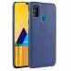 Захисний чохол Deexe Croco Style для Samsung Galaxy M30s (M307) / Galaxy M21 (M215) - Dark Blue