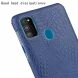 Захисний чохол Deexe Croco Style для Samsung Galaxy M30s (M307) / Galaxy M21 (M215) - Dark Blue