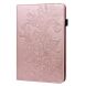 Захисний чохол Deexe Flower Print для Samsung Galaxy Tab S6 lite / S6 Lite (2022/2024) - Rose Gold