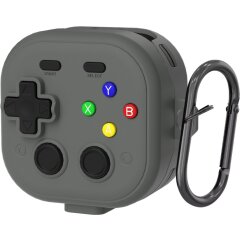 Защитный чехол Deexe Game Design для Samsung Galaxy Buds 4 / Buds 4 Pro - Grey